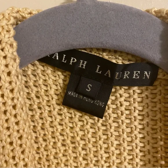 Ralph Lauren Black Label Knit Duster Cardigan Small - Picture 4 of 5